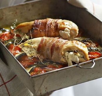 Goats Cheese and Thyme Chicken
